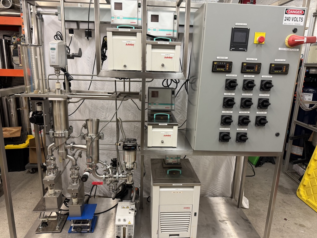 Chemtech KD6 Wiped Film Evaporator